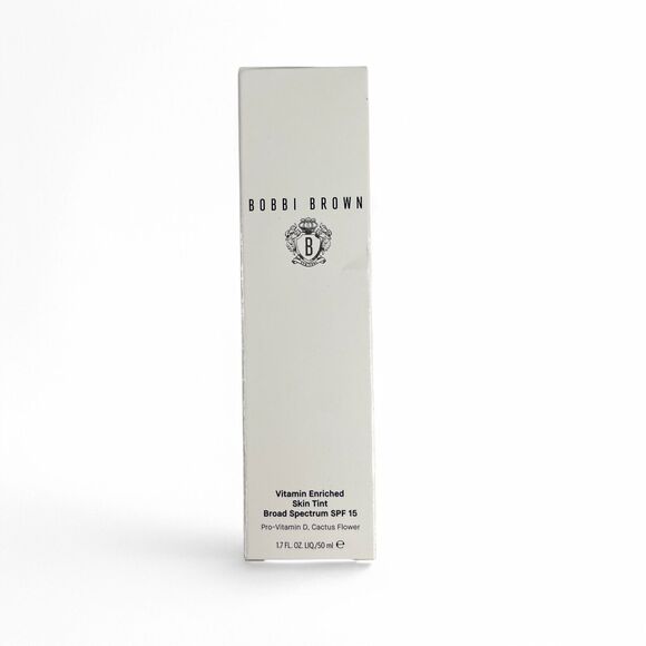 Bobbi Brown Vitamin Enriched Skin Tint Deep 1 Broad Spectrum SPF 15 1.7 OZ Vit D - Picture 1 of 5